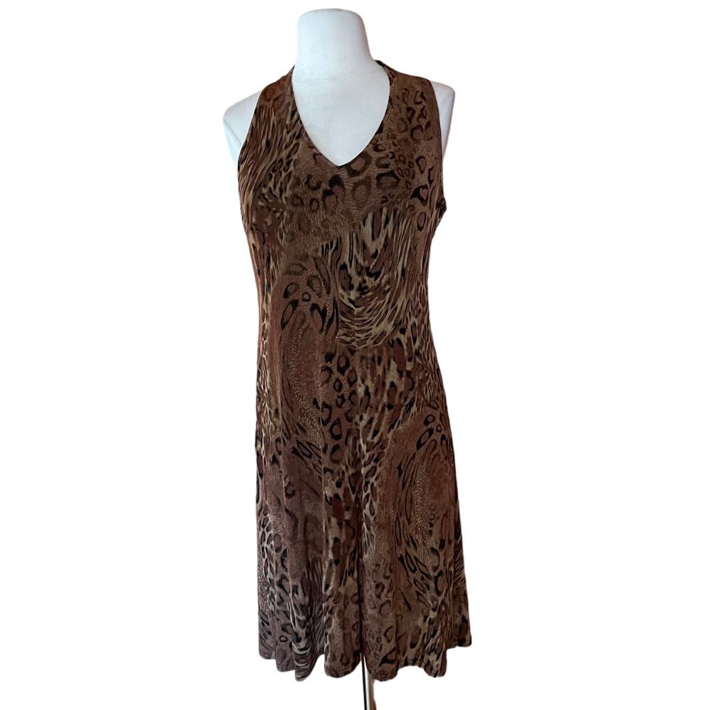 Vintage Jessica Howard Animal Print Dress